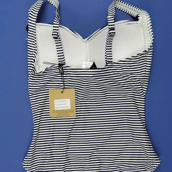 Nip Tuck Swim MultiCup Bra Striped Swimsuit - Picture 2 of 4
